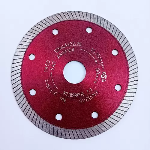 Disc diamantat granit-ceramica Saitdiam CV diam.125 mm - imagine 2