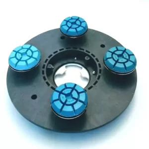 Disc suport complet 4 dischete diamantate 100 mm