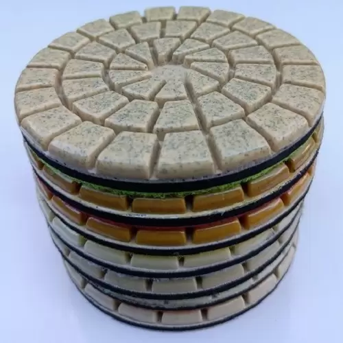 Dischete diamantate rigid marble shine 100mm - imagine 3